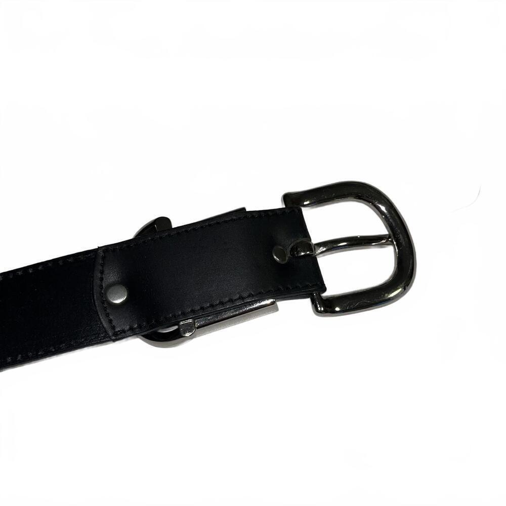New Harley-Davidson USA Woman’s 34 Genuine Leather Black Belt Size 34 unworn - Picture 4 of 5